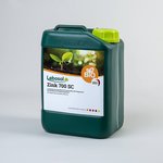 Foto eines dunkelgrünen Kanisters mit hellgrünem Deckel und dem Etikett von dem Produkt Lebosol®-Zink 700 SC