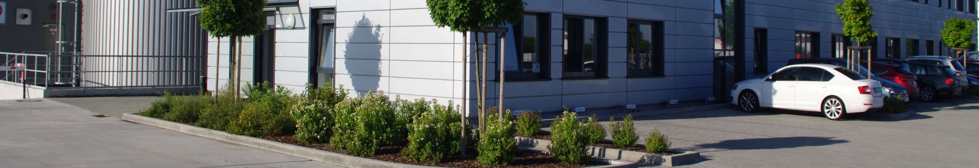 Aussenansicht des Firmengebäudes in der Junkersstrasse in Sembach