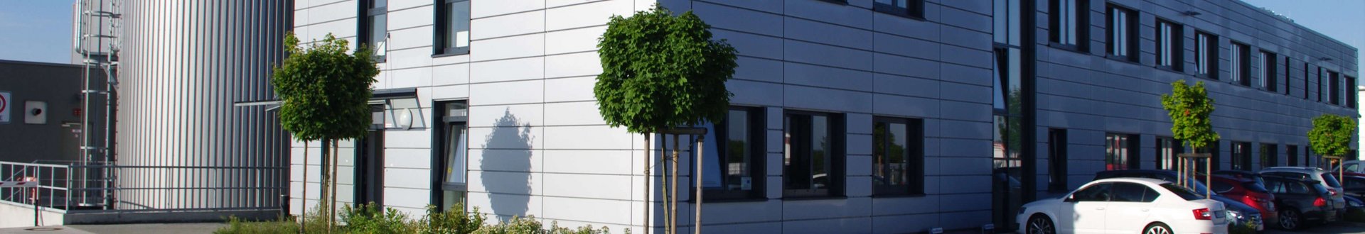 Aussenansicht des Firmengebäudes in der Junkersstrasse in Sembach