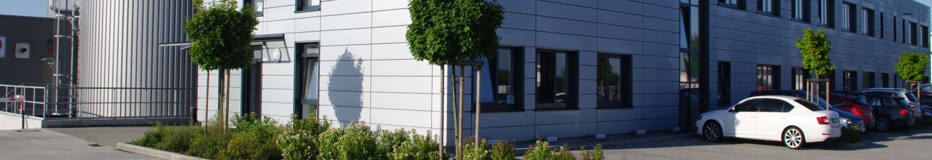 Aussenansicht des Firmengebäudes in der Junkersstrasse in Sembach