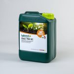 Picture of a darkgreen canister with a lightgreen lid and the label of our product Lebosol®-Zink 700 SC