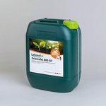 Foto eines dunkelgrünen Kanisters mit hellgrünem Deckel und dem Etikett von dem Produkt Lebosol®-Schwefel 800