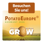Logo der PotaoEurope mit großer Kartoffel